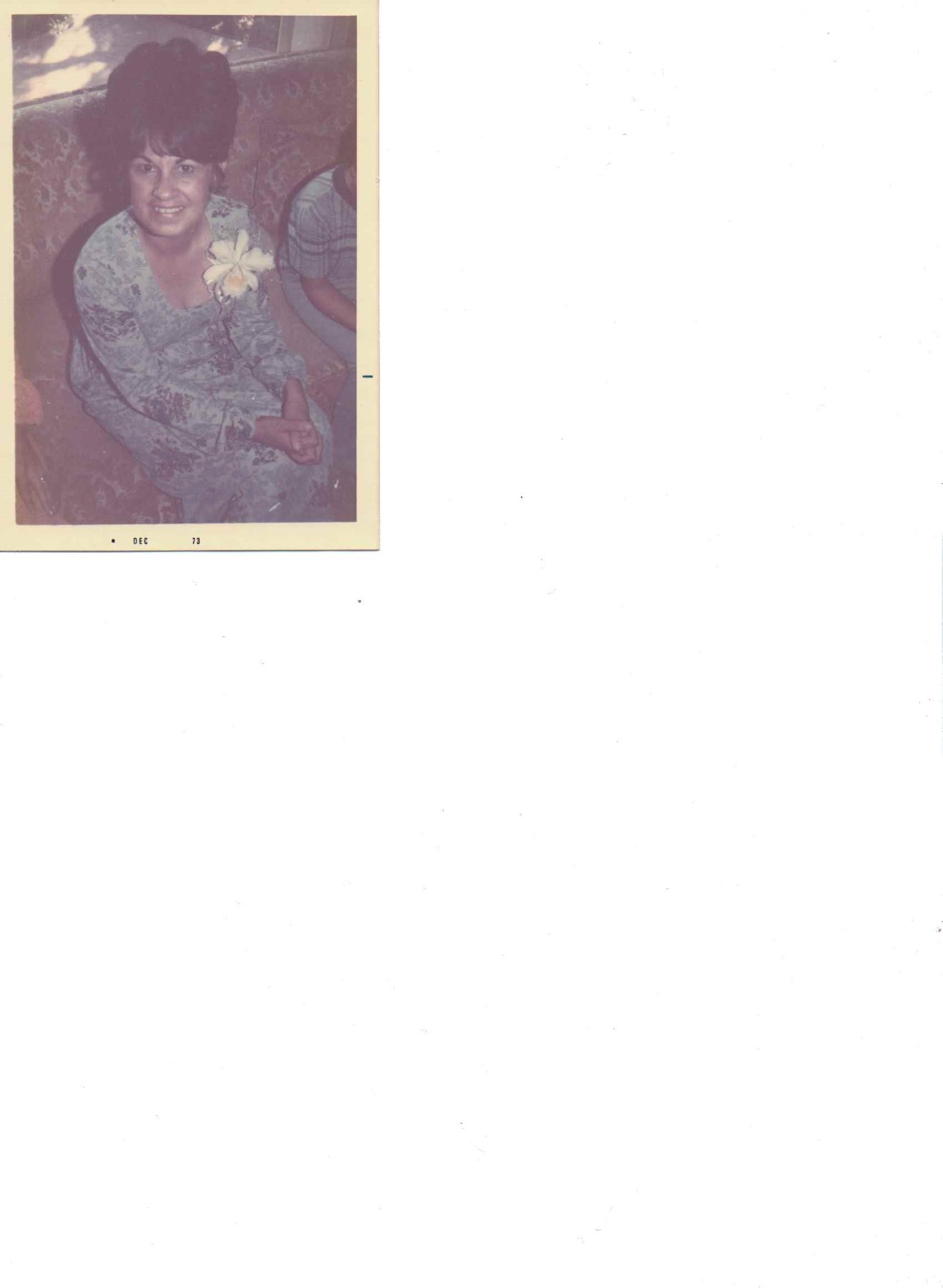 Obituary of Dora Josephine Long