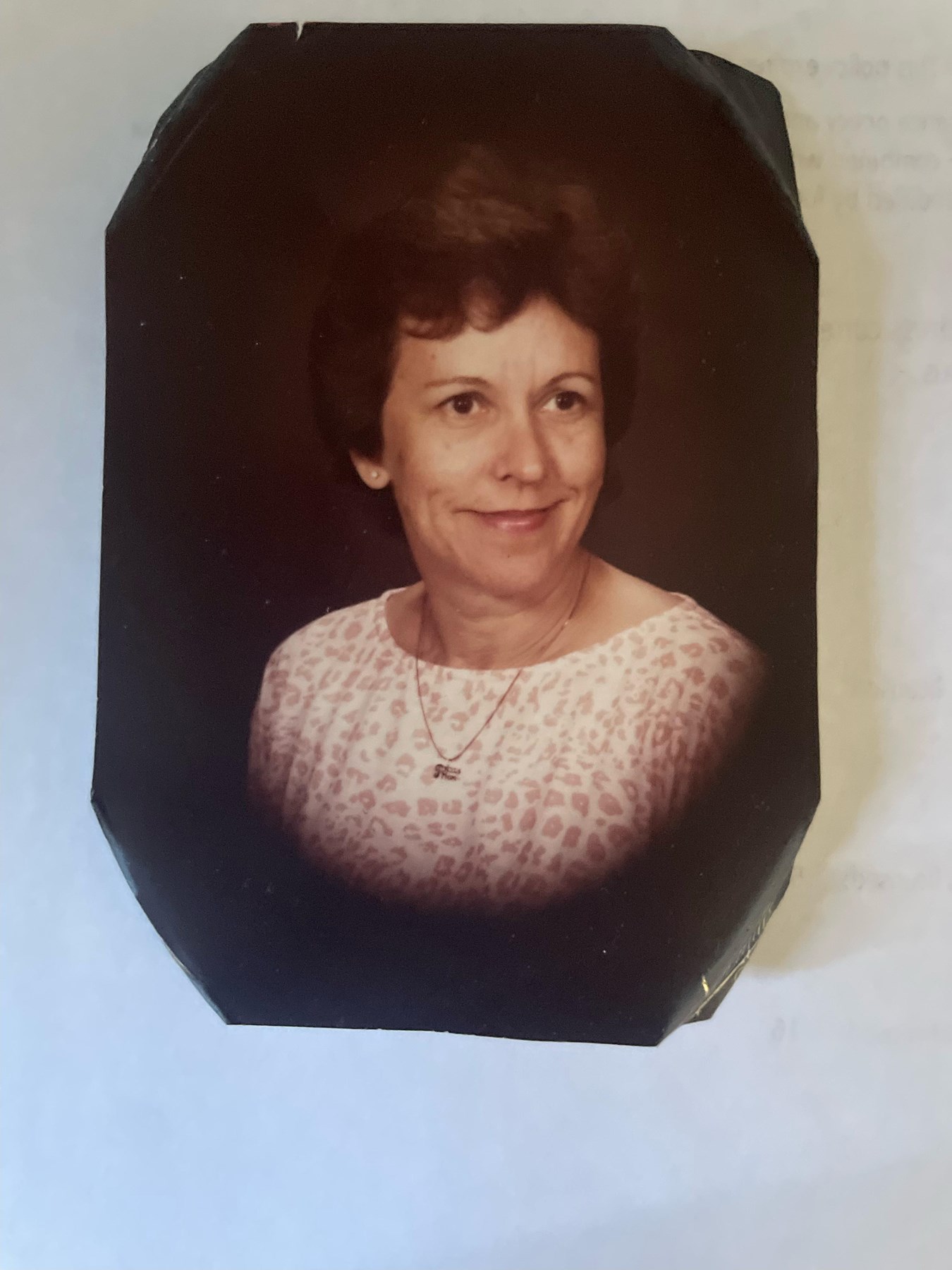 Obituary of Adele V White