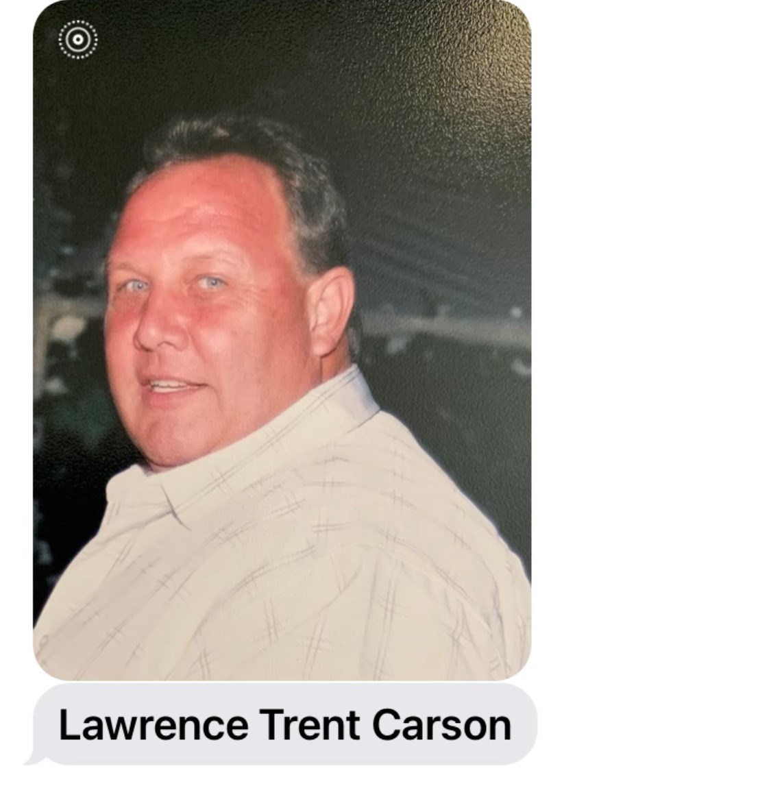 Obituary of Lawrence Trent Carson