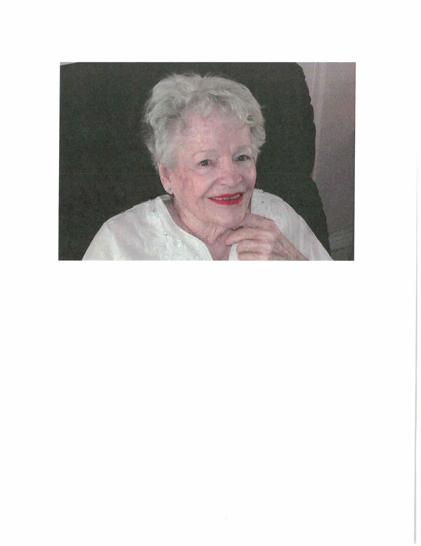 Obituary of Jessie Jeanne Valentine