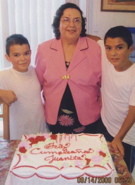 Obituary of Juana Garza de Martinez