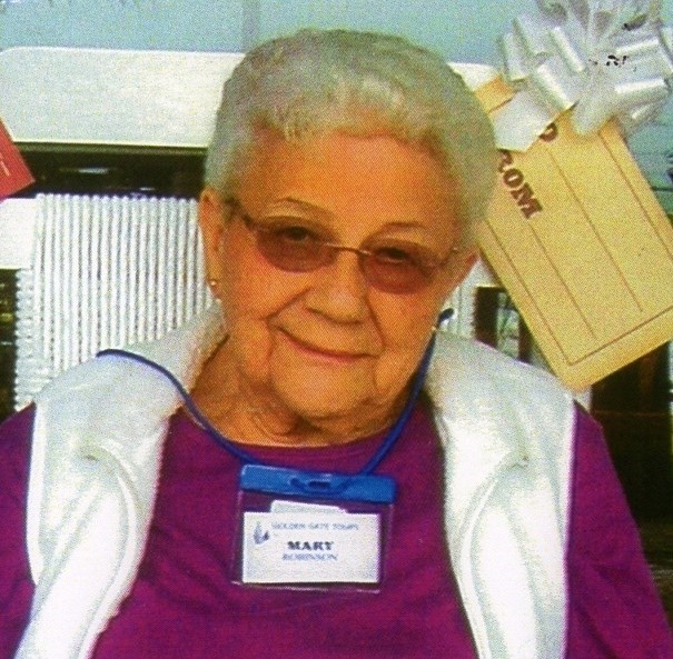 Obituary of Mary Angela Robinson