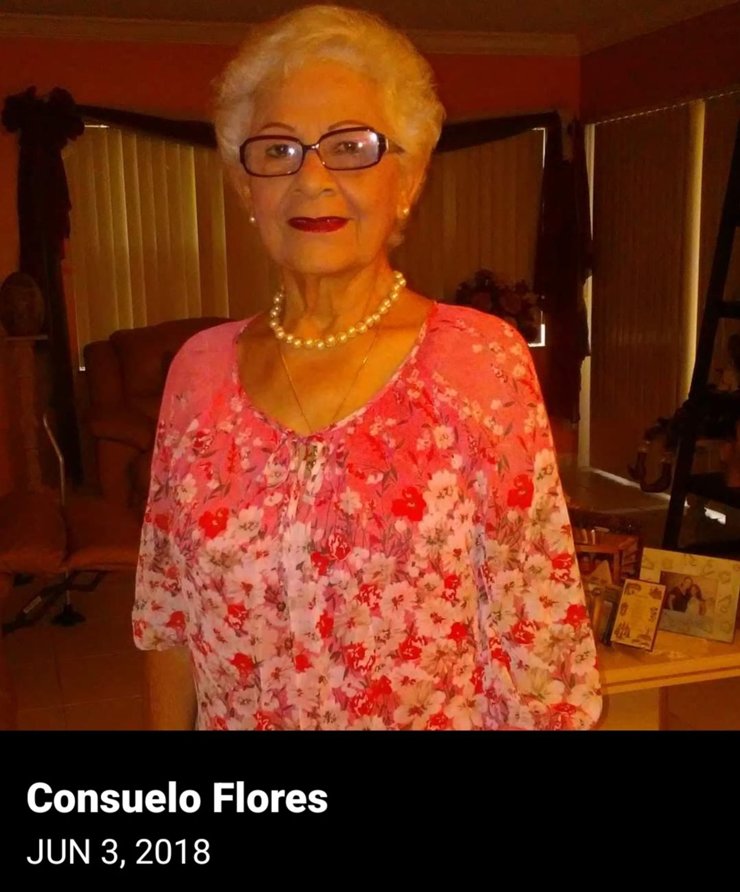 Obituary of Consuelo Flores