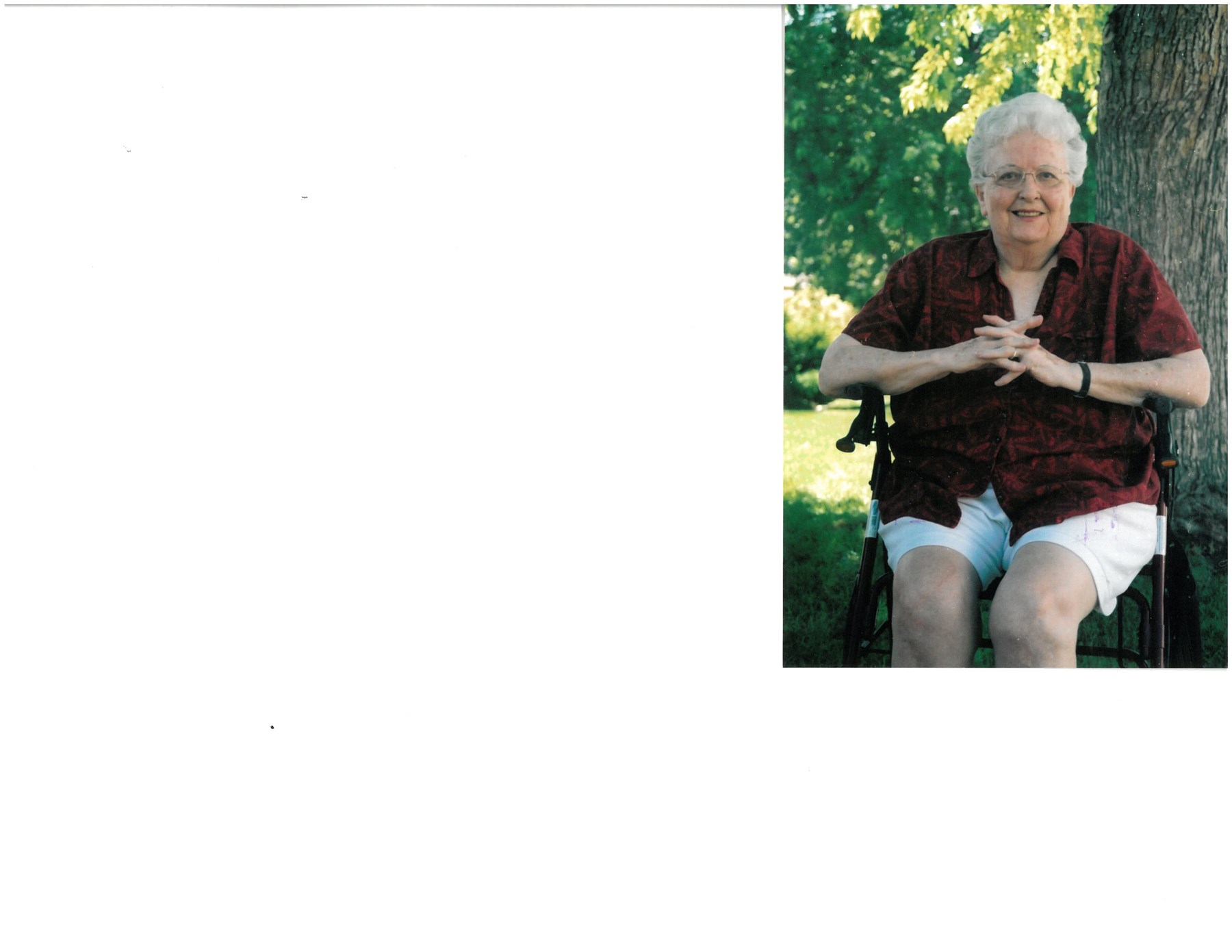 Obituary of Evelyn Romaine Harris