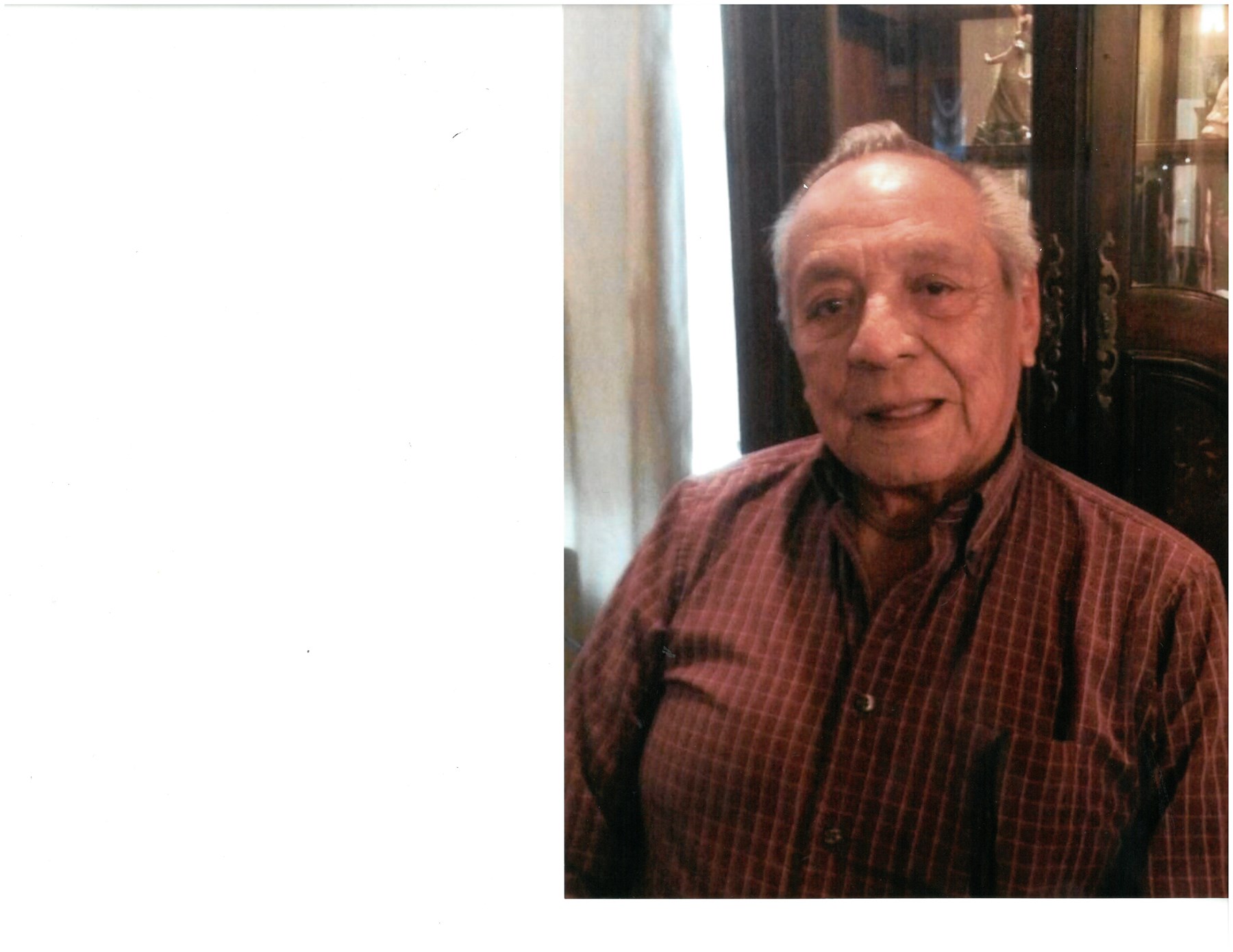 Avis de décès de Jesus Roberto Gonzalez