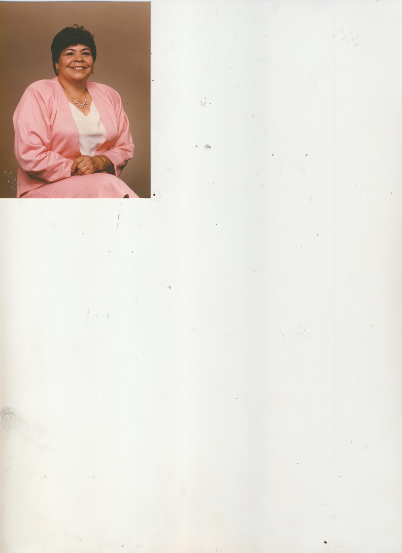 Obituario de Maria Rosa Vasquez