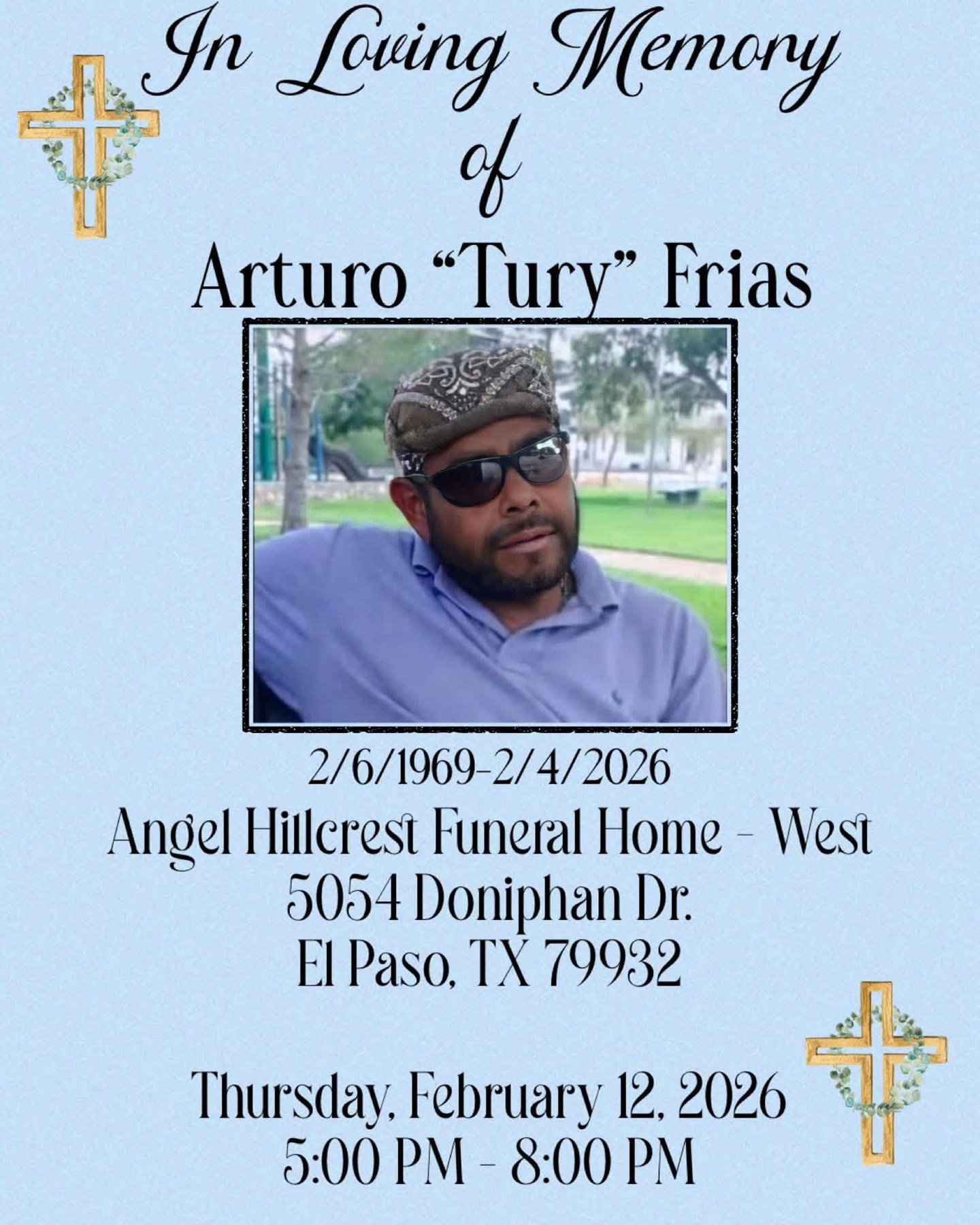 Obituary of T-Bone "Tury" Frias