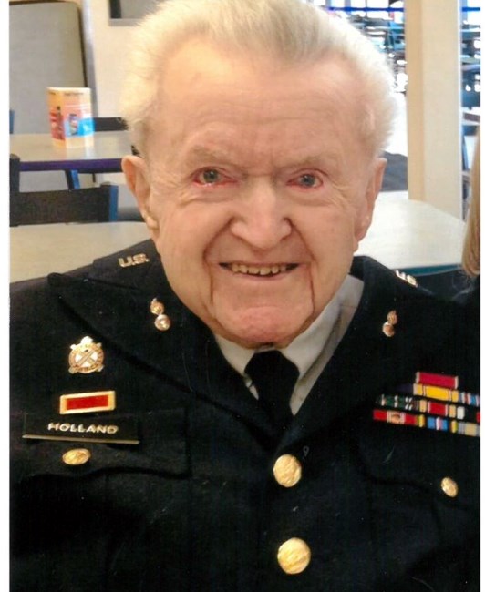 Obituary of COL (RET) Norman Leonwood Holland