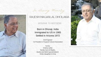 Obituary of Rajesh M. Dholakia