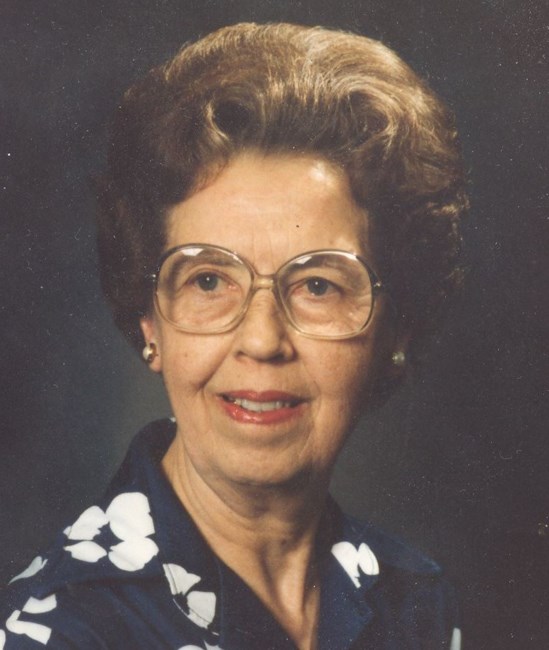 Obituary of Ruth E McVey