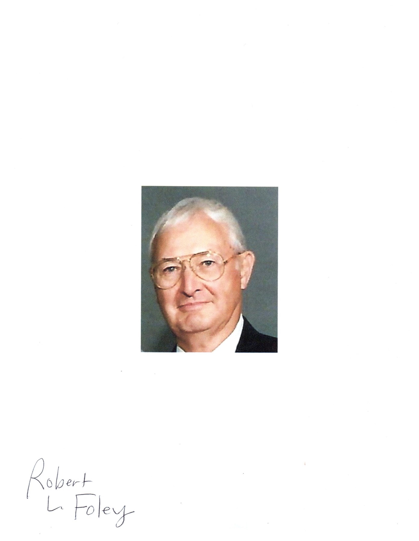 Obituary of Robert L. Foley