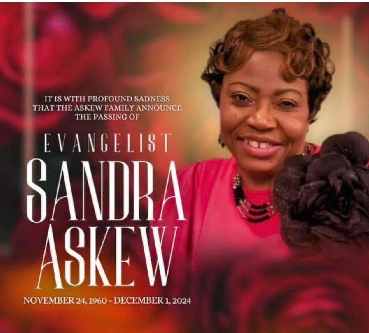 Obituario de Evangelist Sandra Askew