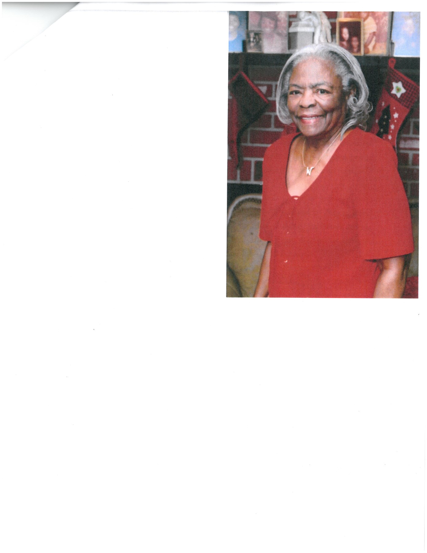 Avis de décès de Dorothy Marilyn Dukes White