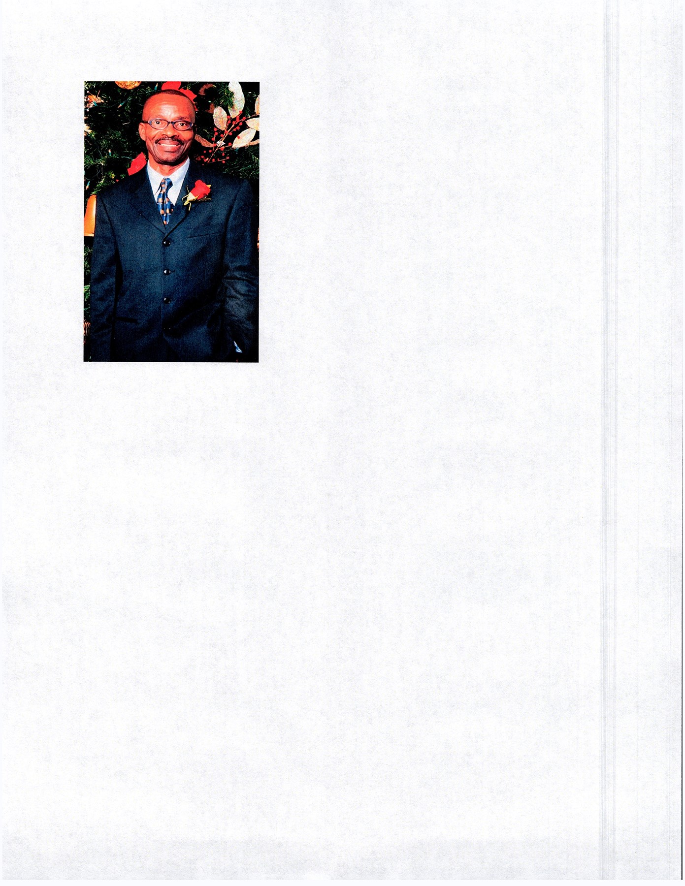 Obituary of Nathaniel K Valentine