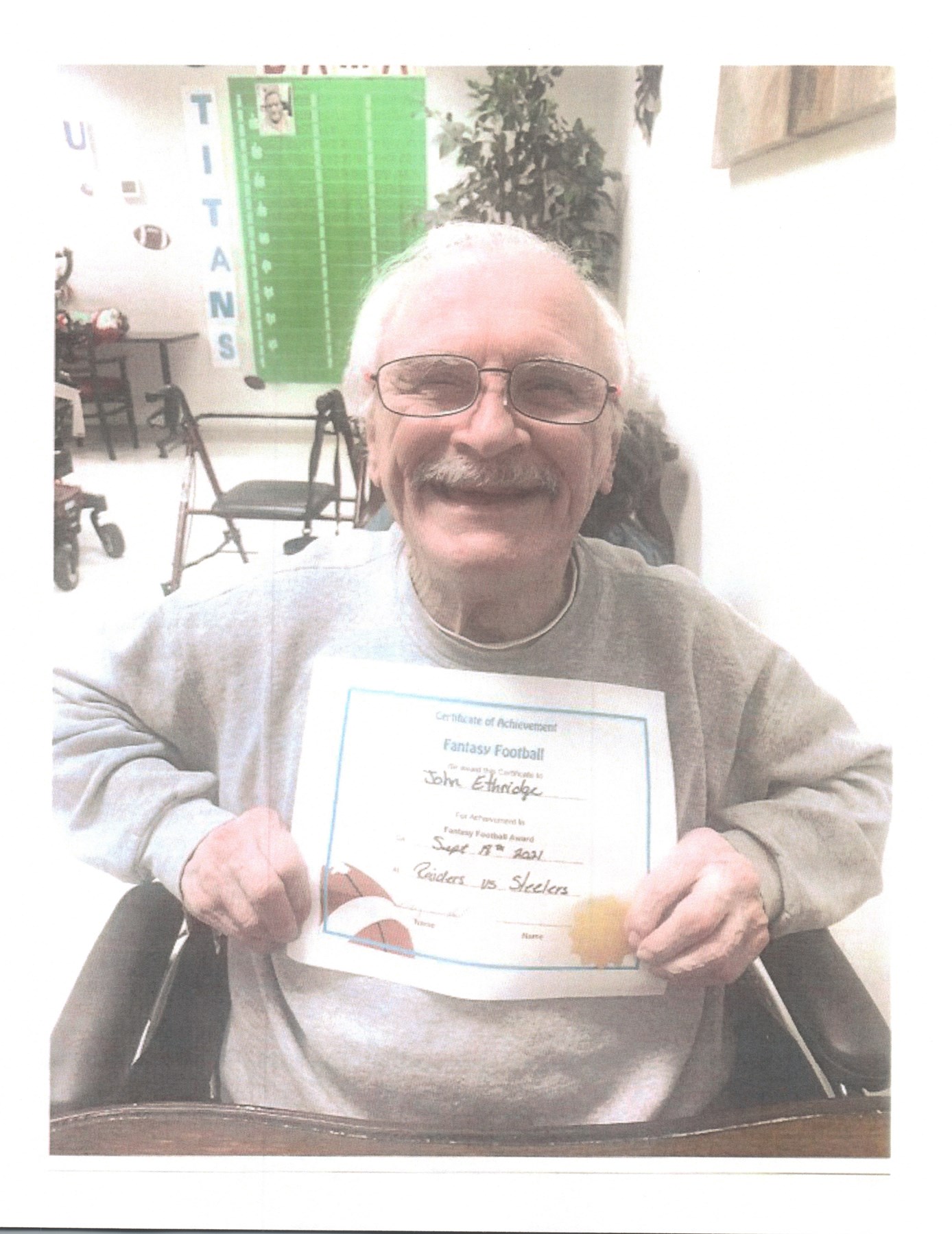 Obituary of John Rowland Ethridge