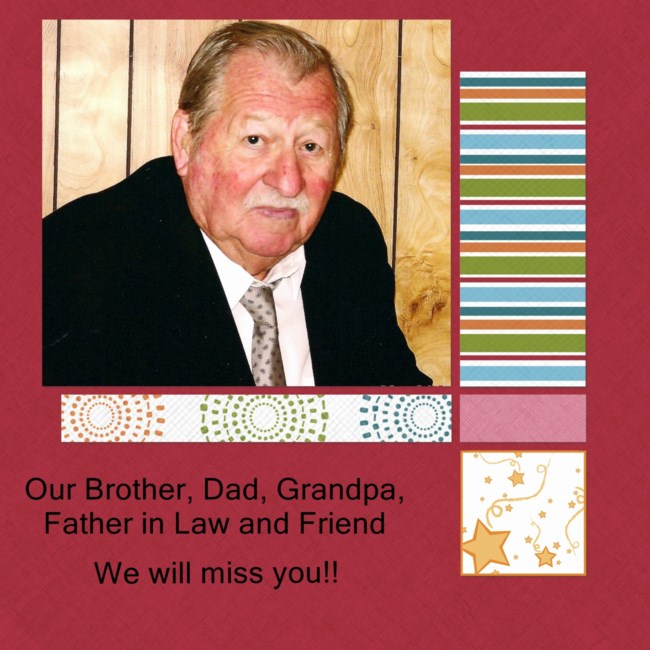 Obituary of William Bill Frederick Golden