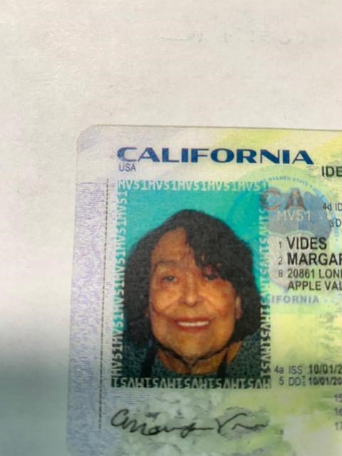 Obituary of Margarita Vides