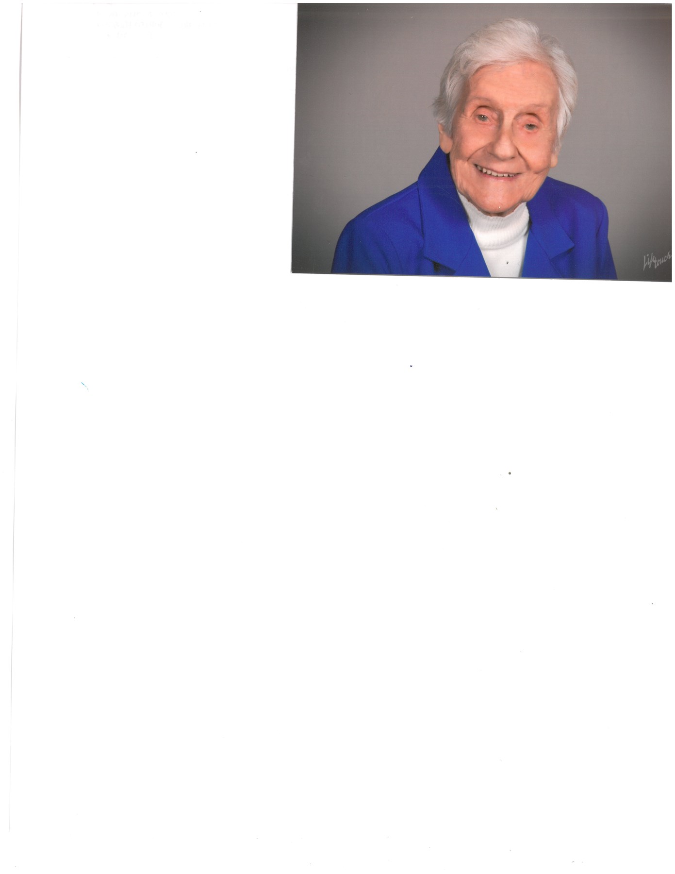 Obituary of Agnes Ruth Allen