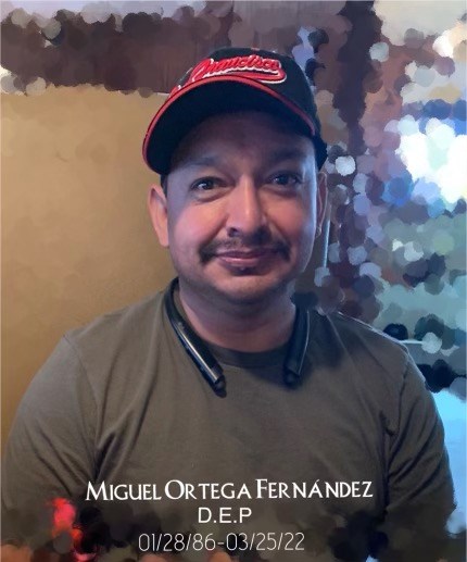 Obituary of Miguel Ortega Fernandez