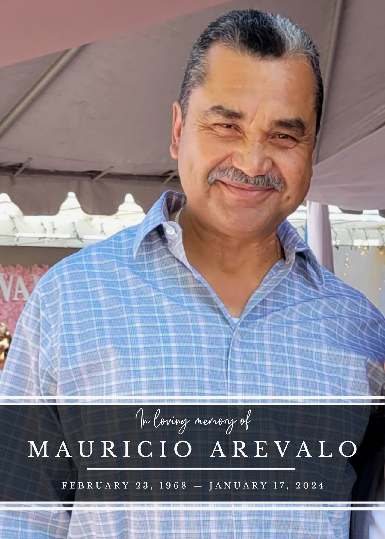 Obituary of Mauricio Arevalo Menjivar