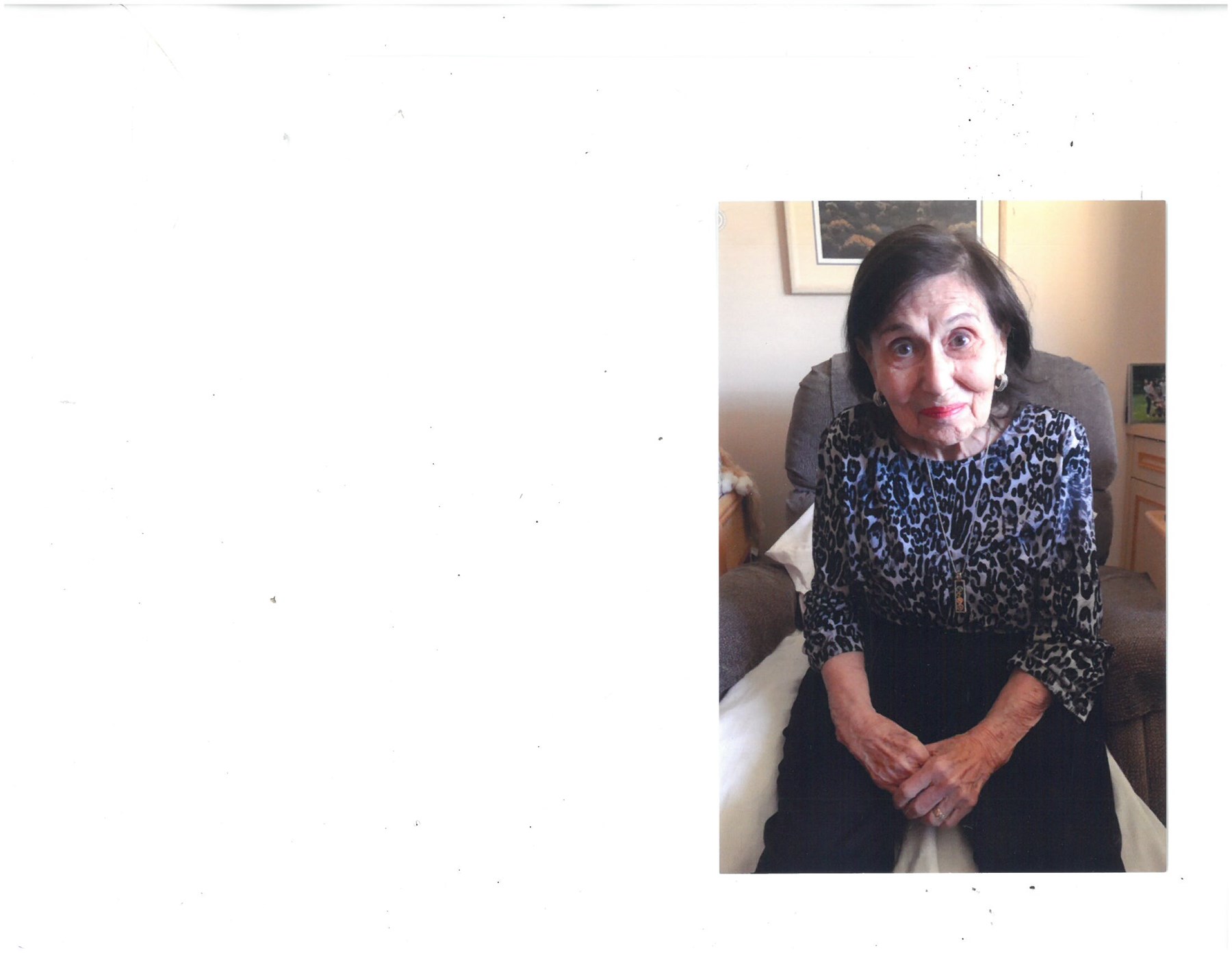 Obituary of Lucille Francine Cohen