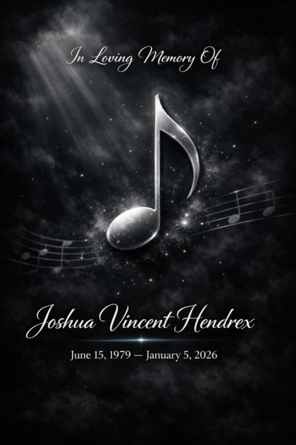Obituary of Joshua Vincent Hendrex