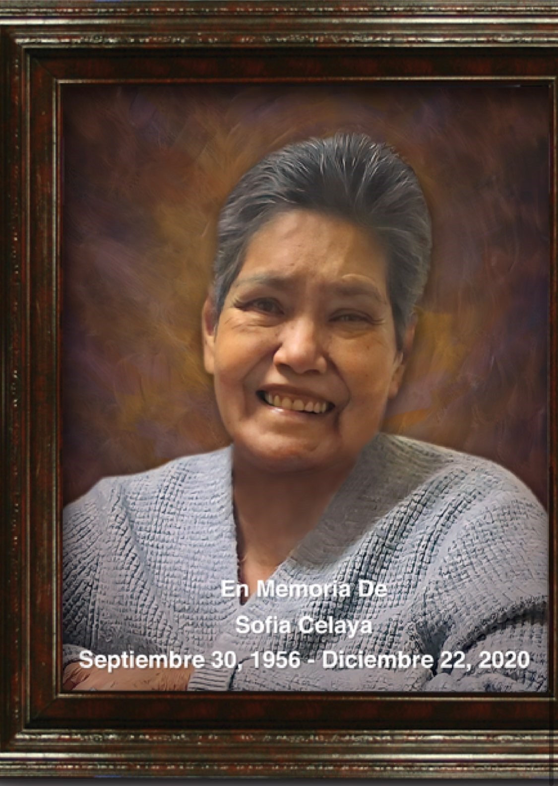 Obituary of Sofia Celaya