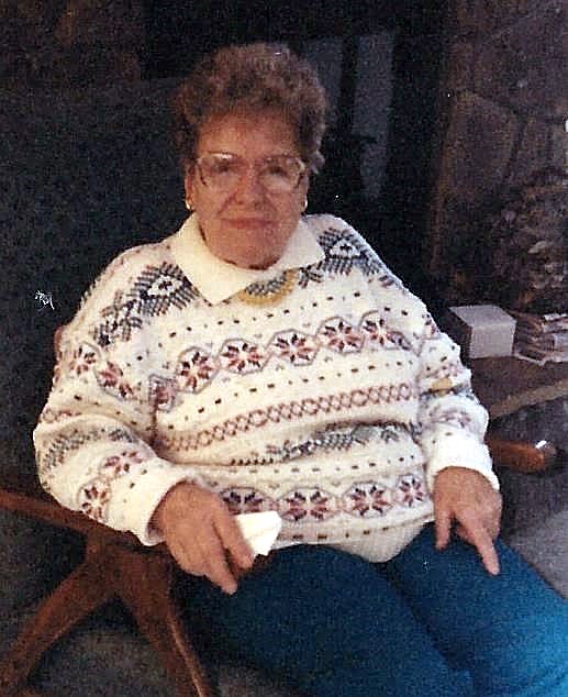 Obituario de Mary E.  Spargur "Aunt Mary"
