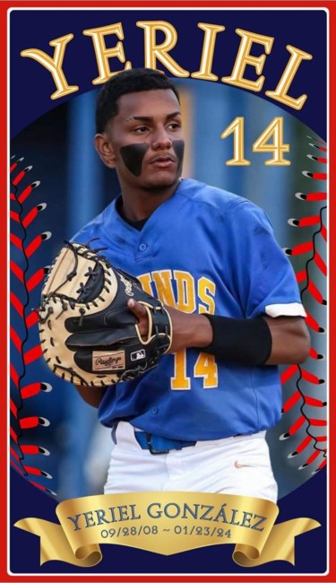 Obituary of Yeriel Javier González Moctezuma