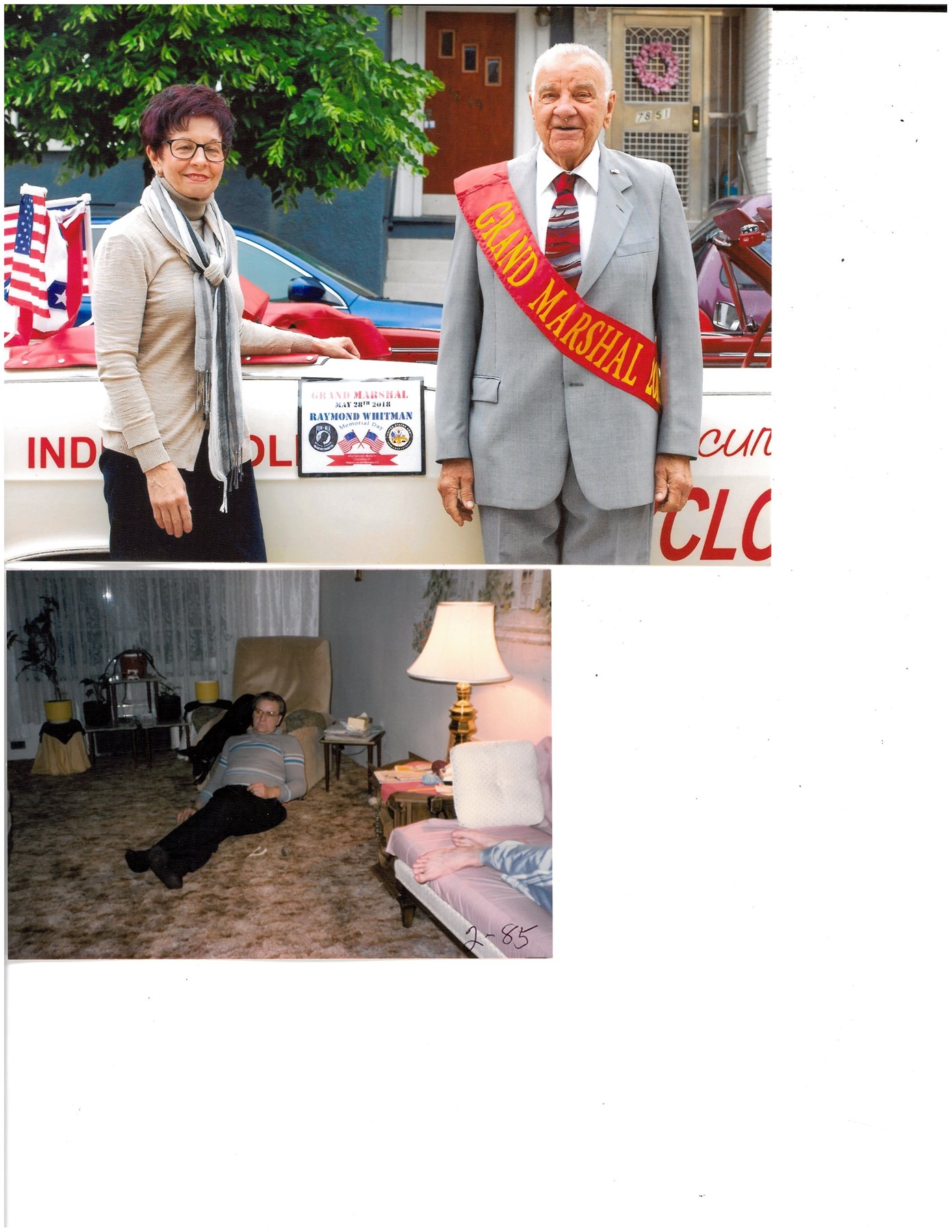 Avis de décès de Raymond Whitman