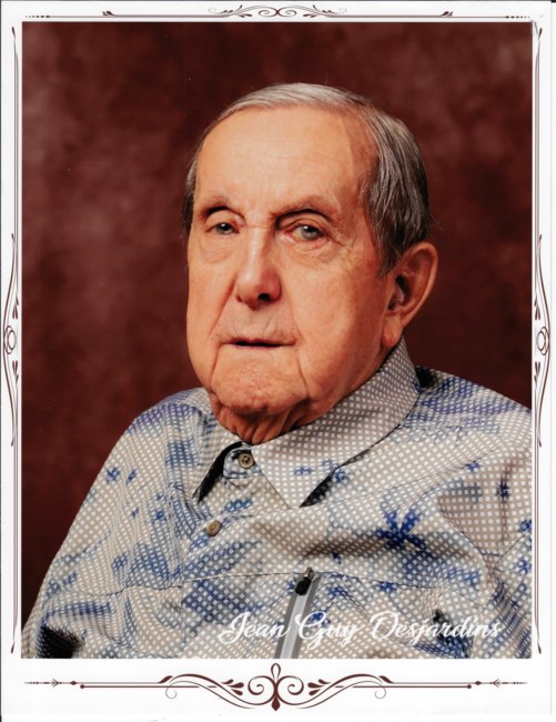 Obituario de Jean-Guy Desjardins
