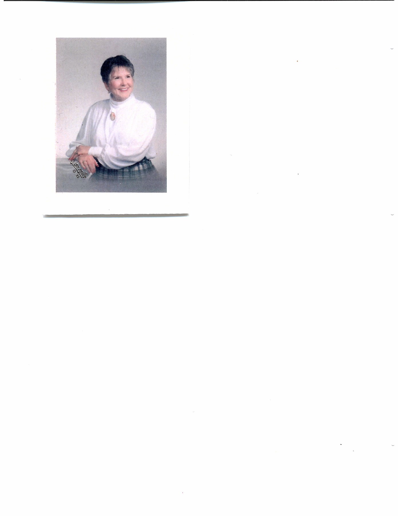 Obituary of Florence Beverly Thompson