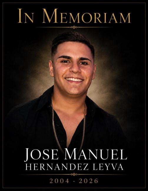 Obituary of Jose Manuel Hernandez Leyva