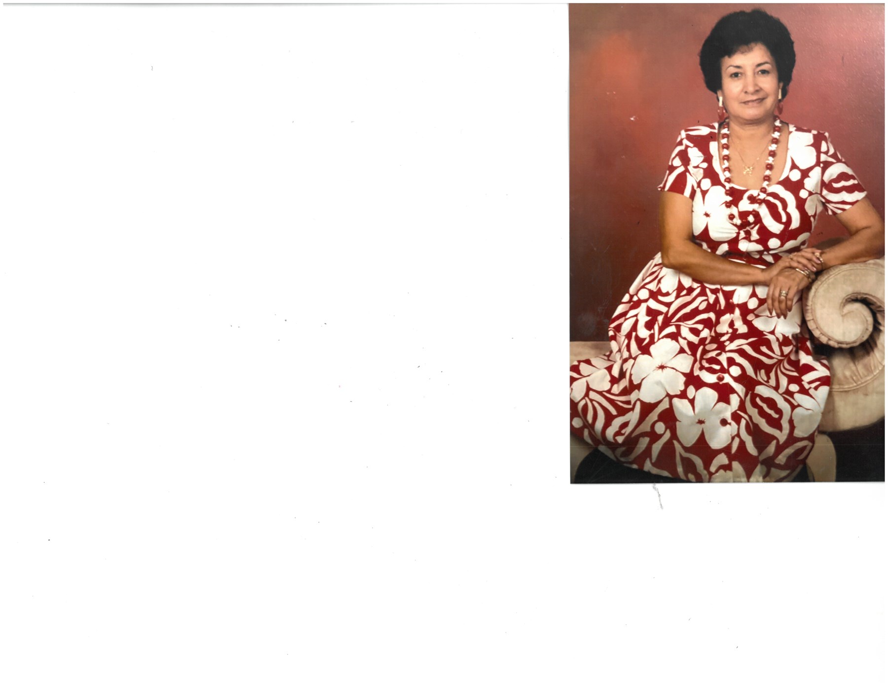 Obituary of Victoria Carrillo Rodriguez