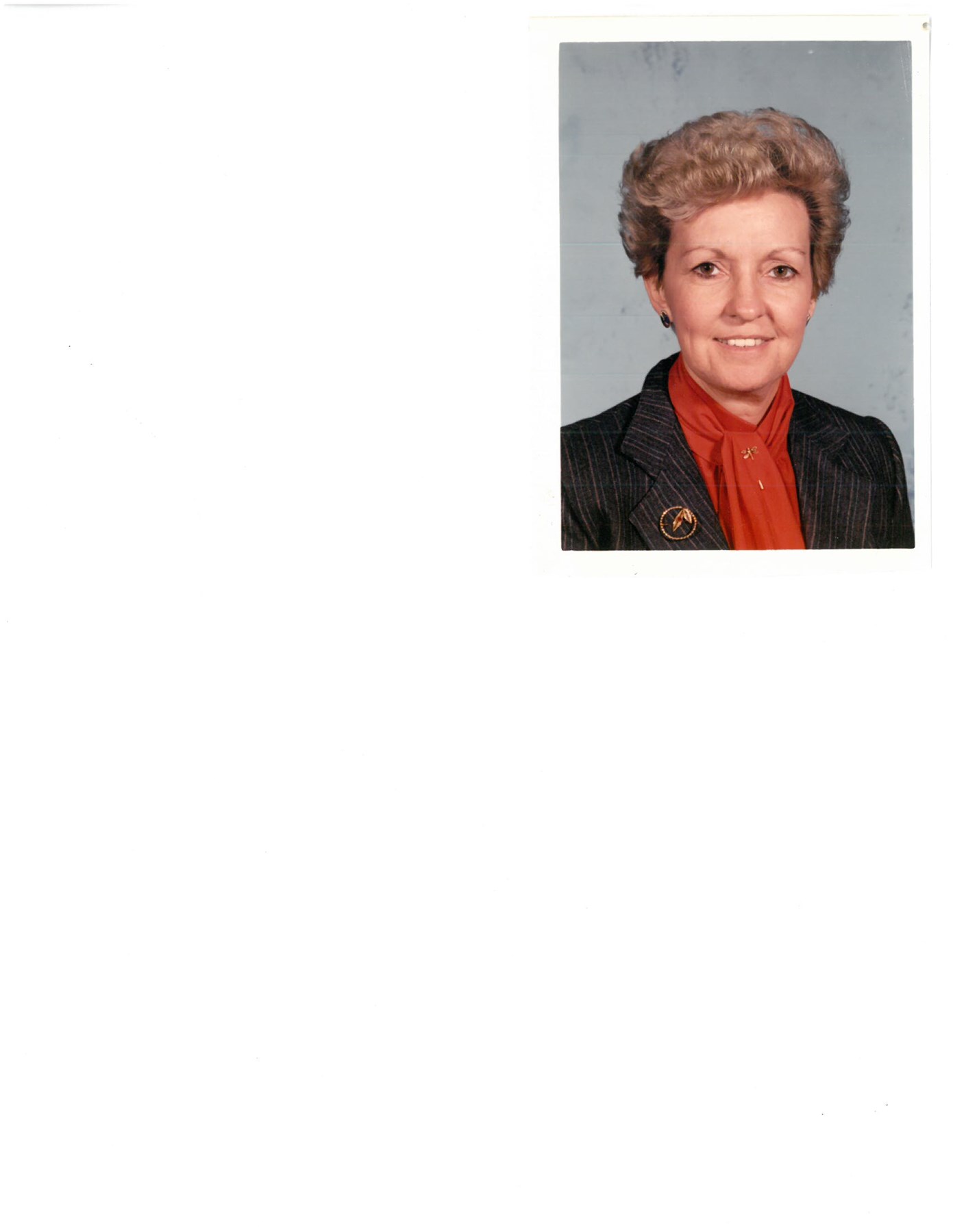 Obituary of Joan Claire Drega