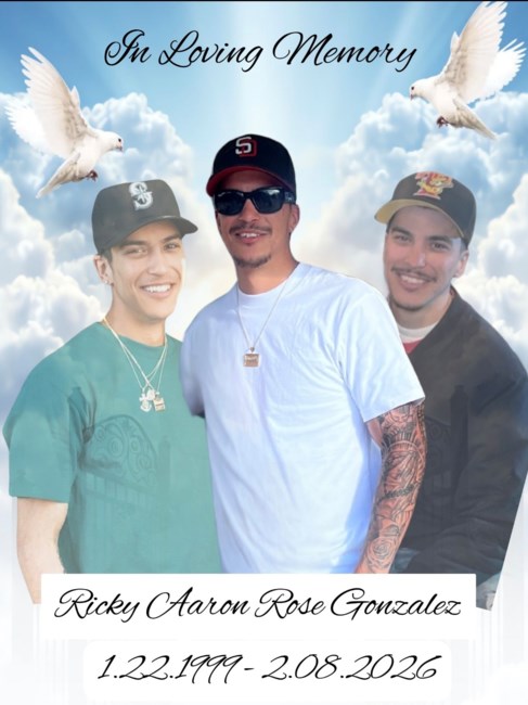 Obituario de Ricky Aaron Rose