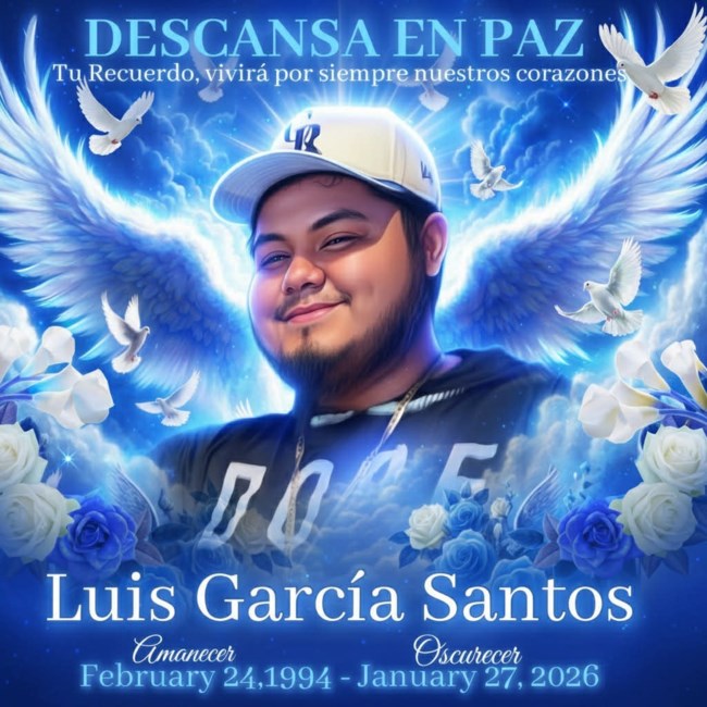 Obituary of Luis Garcia  Santos