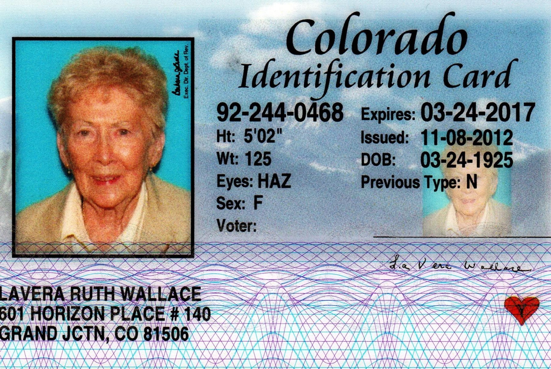 Avis de décès de LaVera Ruth Wallace