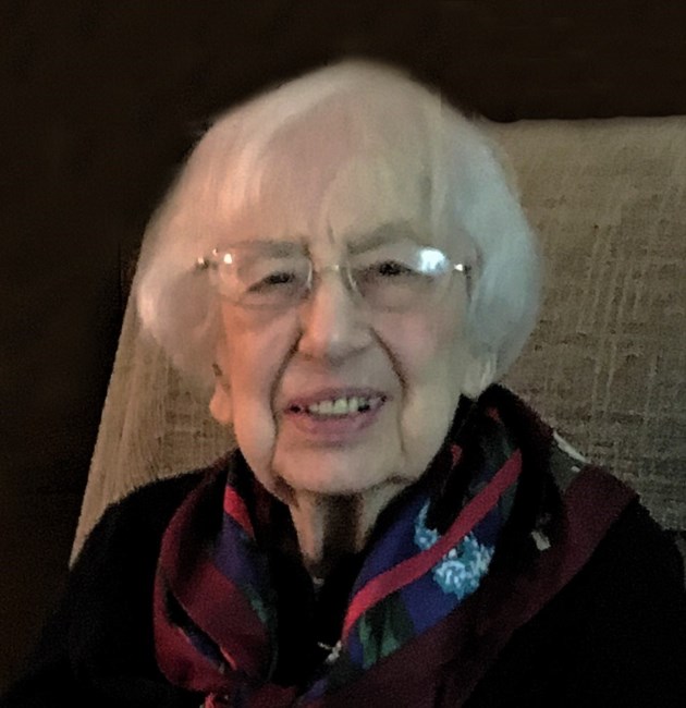 Obituary of Elizabeth Tilly (Gutmann) Geggel