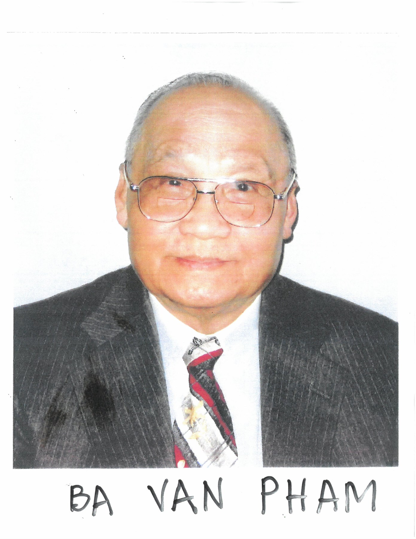Obituary of Ba Van Pham