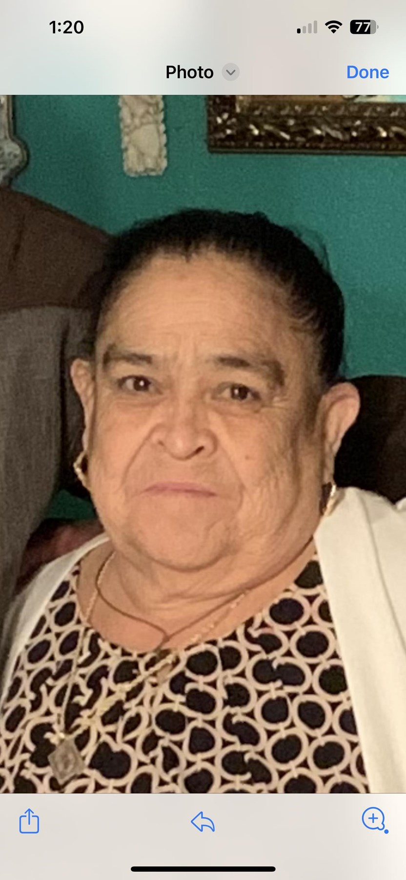 Obituary of Sofia Serrato de Rosas