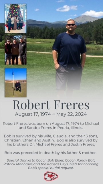 Obituary of Robert Duane Freres