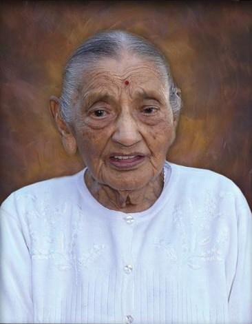 Obituario de Sitaben V. Patel