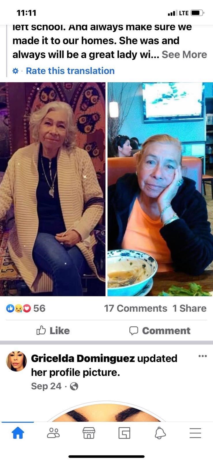 Obituary of Alicia S. Dominguez