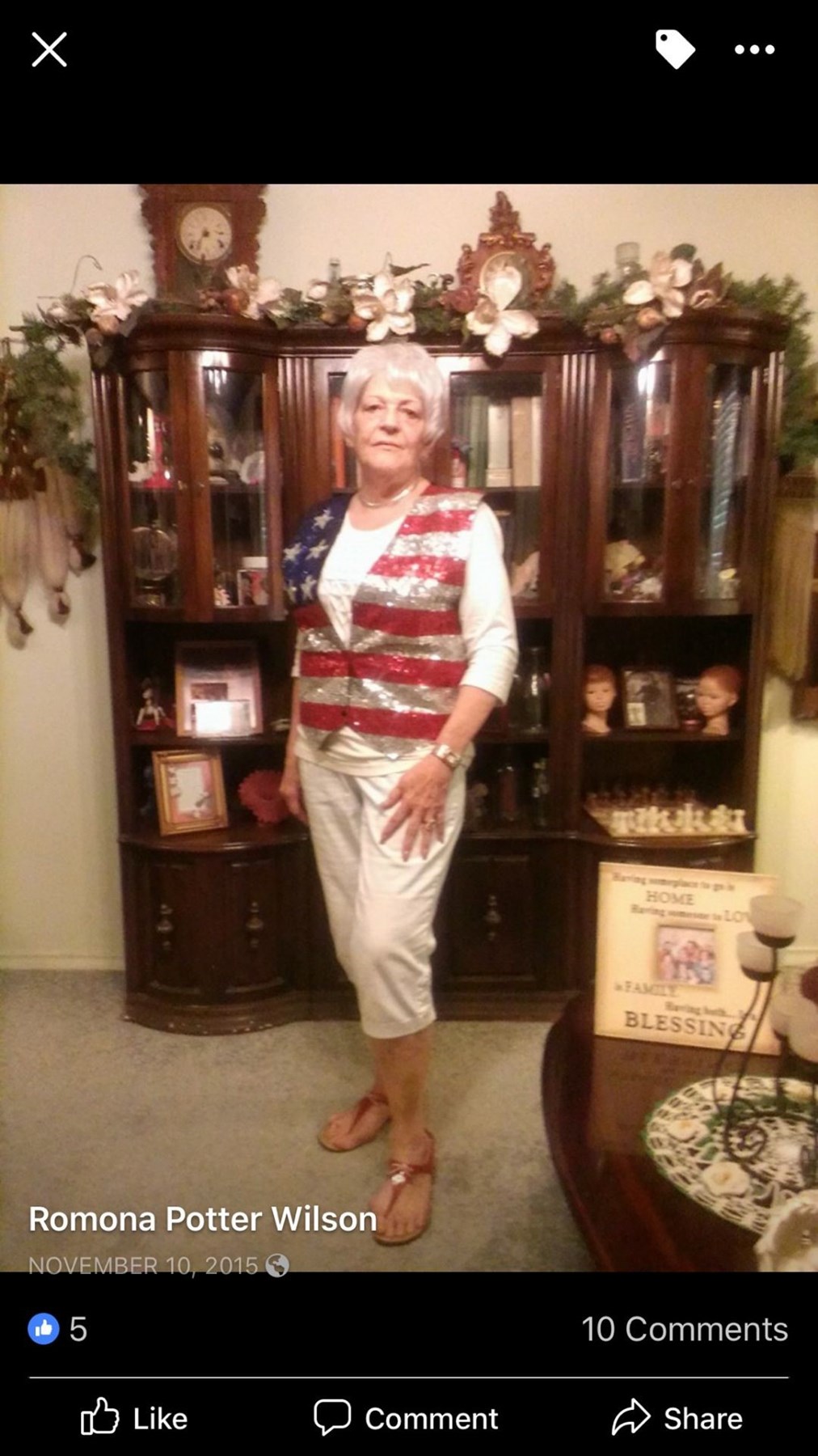 Obituary of Romona Elizabeth Wilson