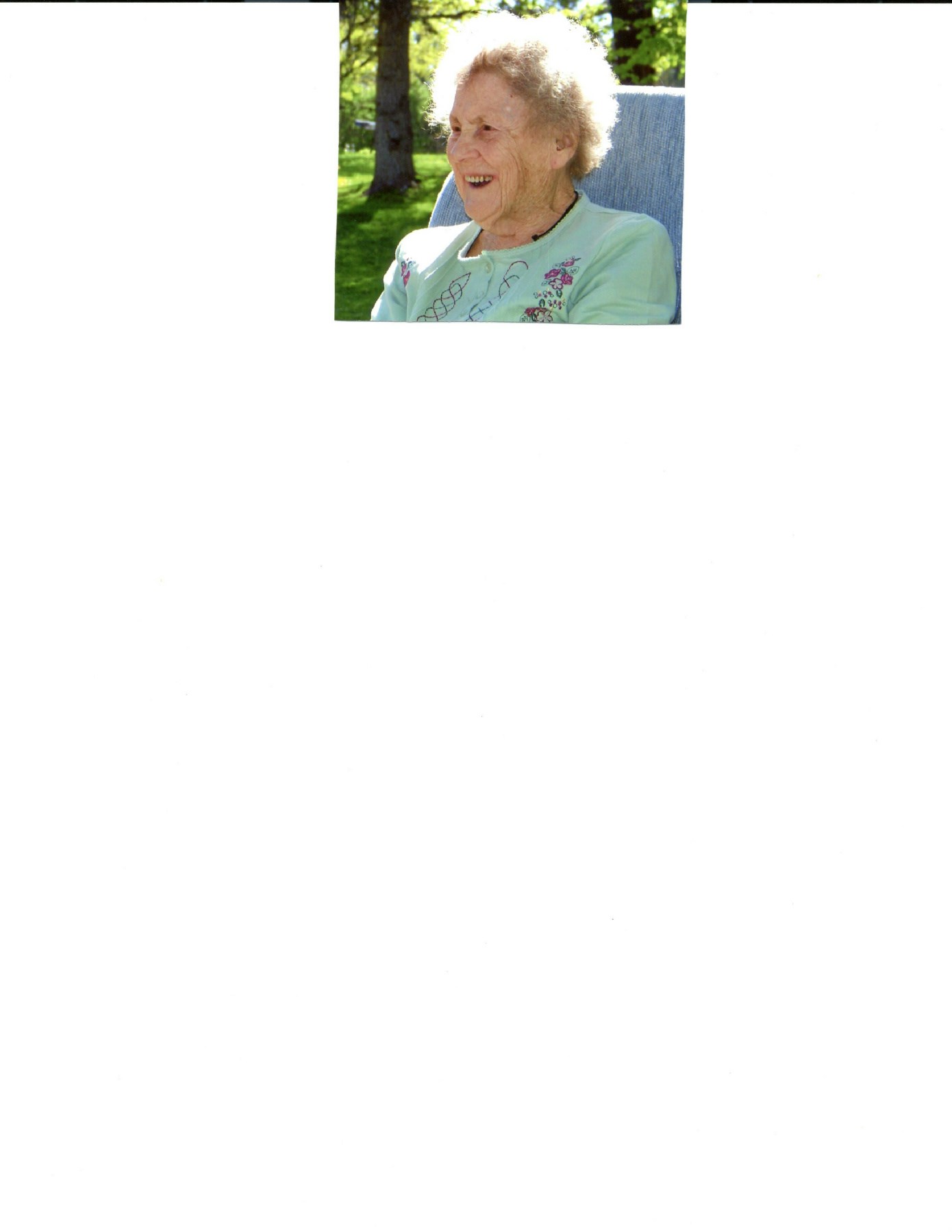 Obituary of Elizabeth Ada Archer