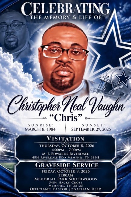 Obituary of Christopher Neal Vaughn