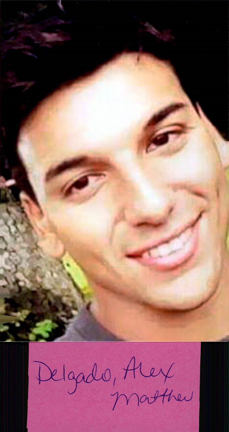 Obituary of Alex Matthew Delgado