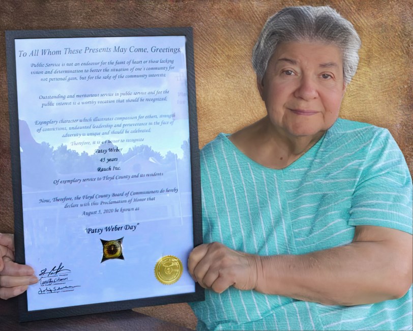 Obituary of Patricia Gene Weber