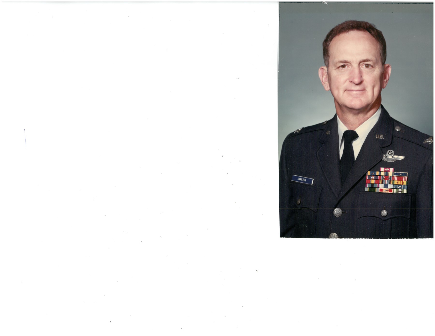 Obituary of Francis Paul Hamilton